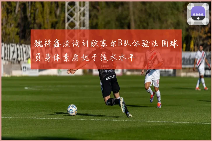 魏祥鑫谈试训欧塞尔B队体验法国球员身体素质优于技术水平